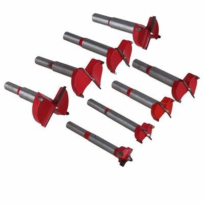 10Pcs フォルストナードリルビットセット 15-50mm トルンステン鋼 木工