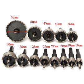 ステンレス鋼16-53mmのための13pcHSSホールソーキット