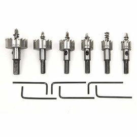 6Pcs HSS 6542 ステンレス鋼の切断のための穴のソーキット