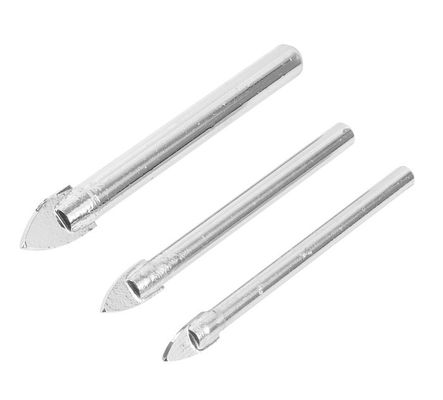 6pcs YG6X ガラスドリルビット アルミ箱にセット