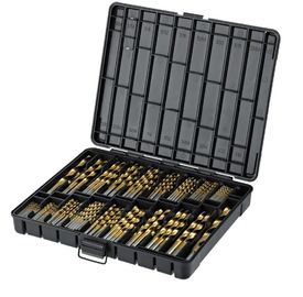 170pcs HSS ドリルビットセット 金属鋼のドリリングのために