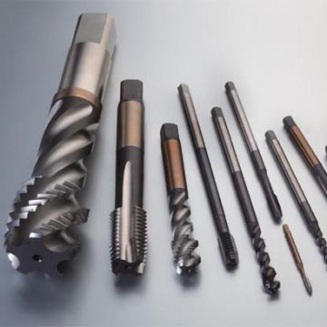 Ti-Coated DIN371 スパイラルポイント HSS マシンタップ M3-M50