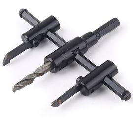 30mm-120mmの調節可能な円の穴は木製の切断についてはカッターの穴あけ工具のキットを見ました