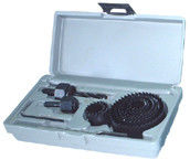 木材用高炭素鋼ホールソーセット 13個 19-64mm