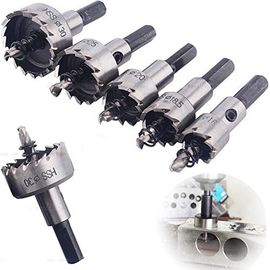 ステンレス鋼用 6個 HSS ホールソーキット 12mm-22mm